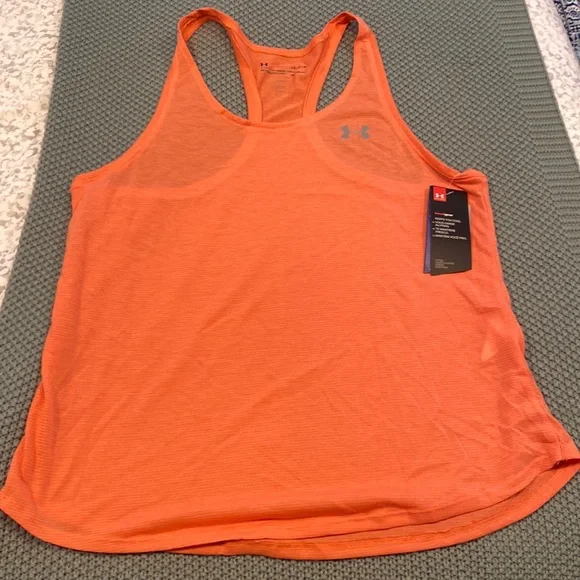 Under Armour workout tank - Orange NWT - Picture 1 of 2